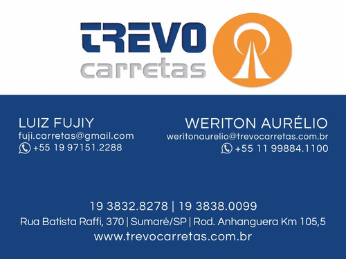 Aluguel / Locação De Carreta (4x2 E 6x2) Sider 28/30 Paletes
