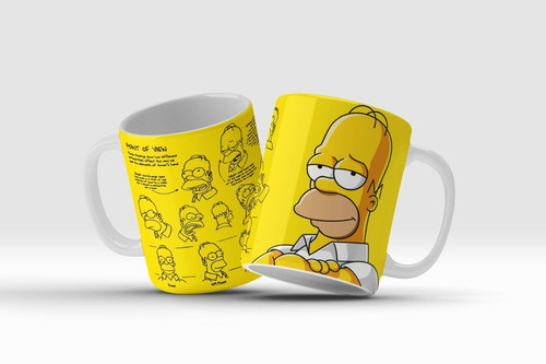 Caneca Cerâmica Simpsons - Estampa 05