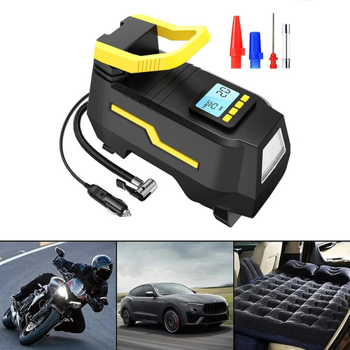 Compresor De Aire Para Inflar Neumáticos De Coche Con Cable