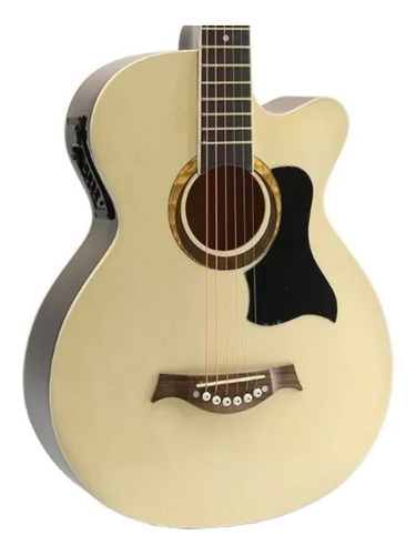 Imagen 3 de 3 de Guitarra acústica Femmto AG002 para diestros natural brillante