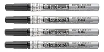 Comprar 4 Marcadores Extrafinos Plateados Sakura Pen-touch 0.7 Mm