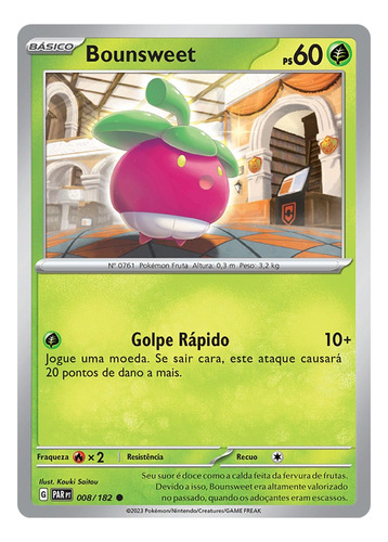 Carta Pokémon Tsareena Ex Arte Expandida Fenda Paradoxal
