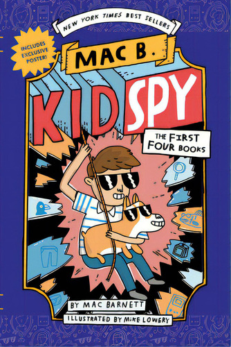 Mac B., Kid Spy Box Set, Books 1-4 (mac B., Kid Spy), De Barnett, Mac. Editorial Scholastic, Tapa Dura En Inglés