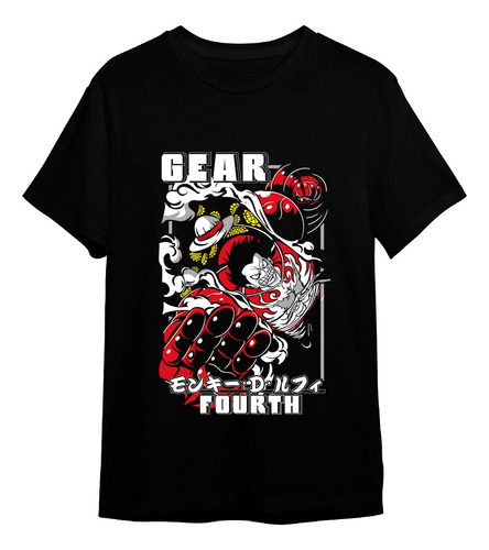 Camiseta Anime One Piece Monkey D. Luffy Gear 4 Ref: 0707