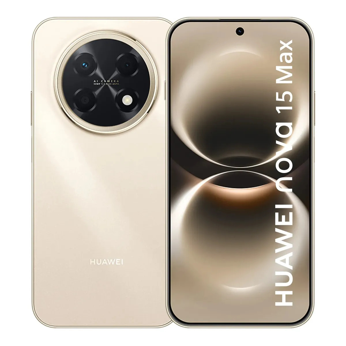 Smartphone Huawei Nova 15 Max 8gb+256gb Câmera Ryyb Ultra Nítida De 50 Mp Corpo Extra Durável Super Bateria De 8.500 Mah Tela Oled Vívida De 6,84 Botão X