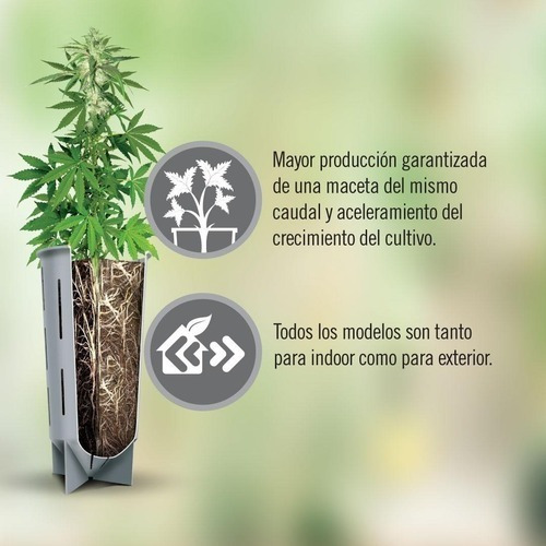 Imagen 6 de 10 de Maceta Mad Rocket Inteligente 16 Litros Auto Poda Cogoshop