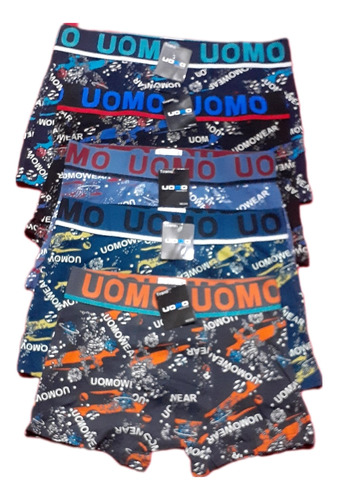 Boxer Uomo Pack X 6 Uds Estampados 