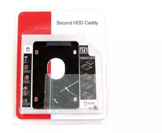 Adaptador Universal Caddy 2º Hd Ssd/dvd Notebook 9mm 9,5mm