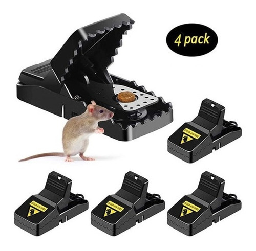 Reutilizable Trampas Para Ratones/ratas De Trabajo 4 Paquete