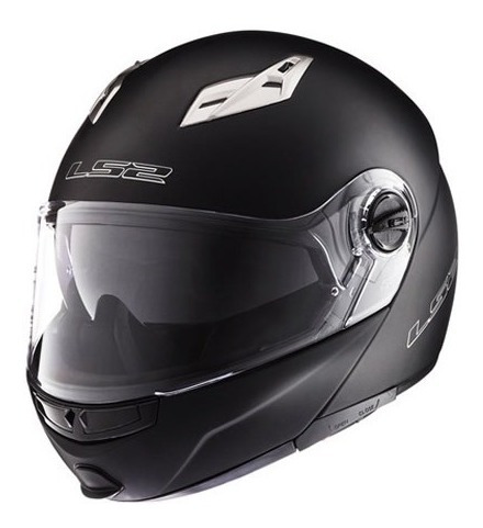 Casco Rebatible Gloss Black Ls2 - Vera Motos