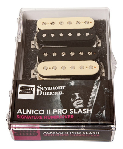 Set Pastillas Seymour Duncan Slash Alnico Ii Pro - Zebra