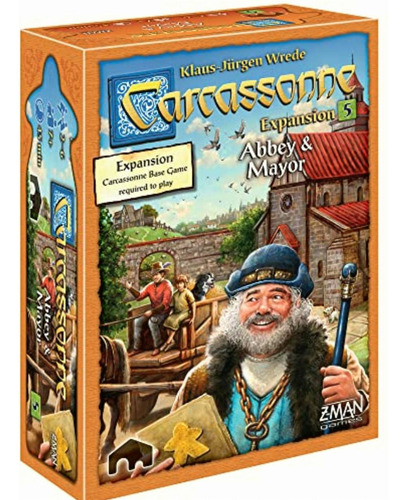 Z-man Games Carcassonne Expansion 5: Abadía Y Alcalde