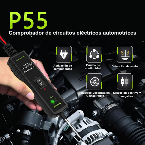 Punta Logica Automotriz Topdiag P55