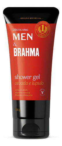 O Boticário Men Y Brahma Gel de Ducha 205g