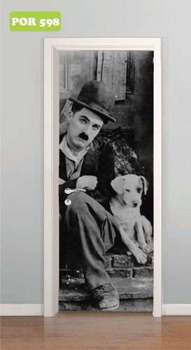 Adesiv0 Decorativo Charlie Chaplin Mod. 598