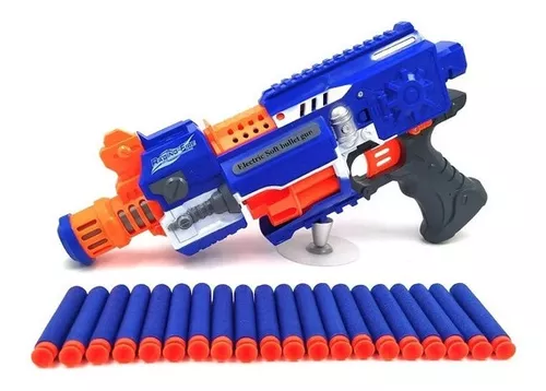 Lançador de Dardos Arma Tipo Nerf da Well Kids 45 cm x 14 cm – Maior Loja  de Brinquedos da Região