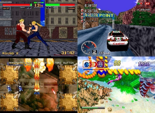 Sega Saturn Juegos Digital Roms Para Emular + Emulador
