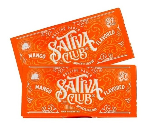 Celulosa Sativa Club Tradicional Sabor Mango X2 Unidades