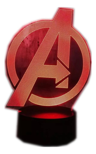 Yougifts Marvel Legends Los Vengadores Símbolo Logo 3d Rgb .