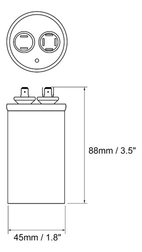 Condensador Cbb65 15uf 15mfd 450v Ac