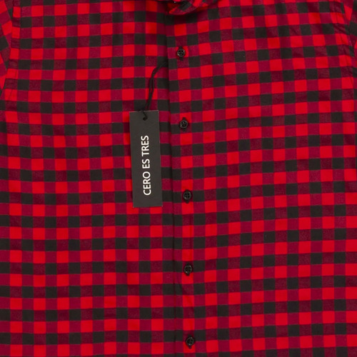 Camisa Atka, Viyela, Hombre Cero Es Tres