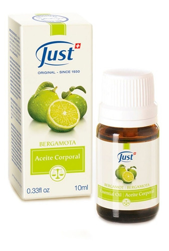 Imagen 1 de 7 de Aceite Esencial De Bergamota Swiss Just Original Y Sellado