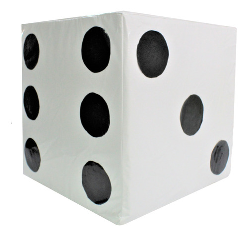Cubo Grande Estimulación Temprana Blanco Con Negro