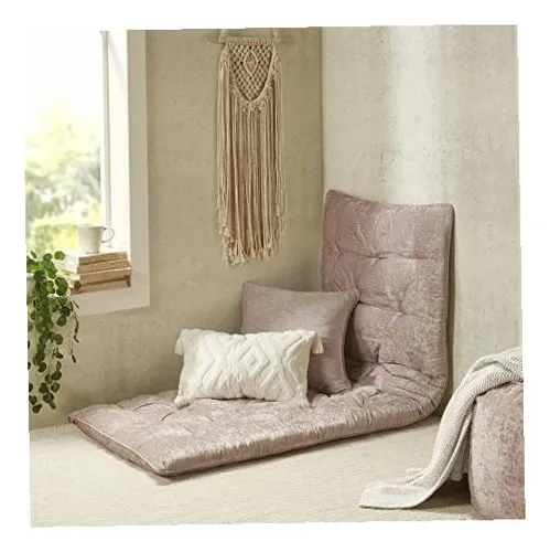 Almohada De Piso De Chenilla De Dise o Inteligente Color Gris