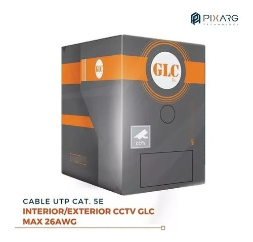 Imagen 2 de 7 de Cable Utp Glc Max Cctv 305 Metros Categoria 5e 100% Cobre