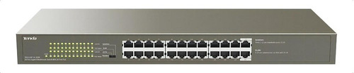 Switch Tenda Teg1124p-24-250w Gigabit Ethernet De 24 Puertos