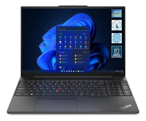 Notebook Lenovo Thinkpad E16 Gen 1 Core I7-1355u 16gb 16 