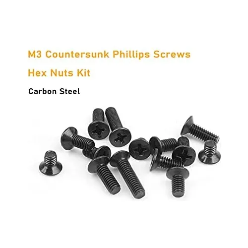 360 Piezas M3 X 4 Mm / 6 Mm / 8 Mm / 10 Mm / 12 Mm / 16...