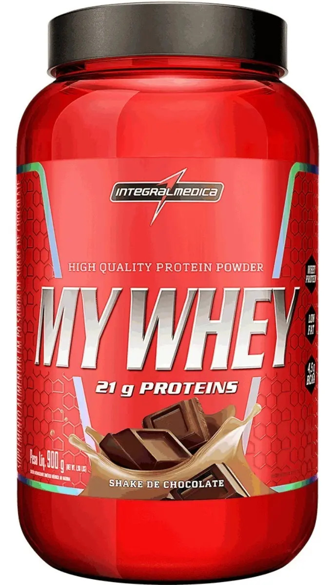 My Whey Shake de Chocolate 900g Integralmédica