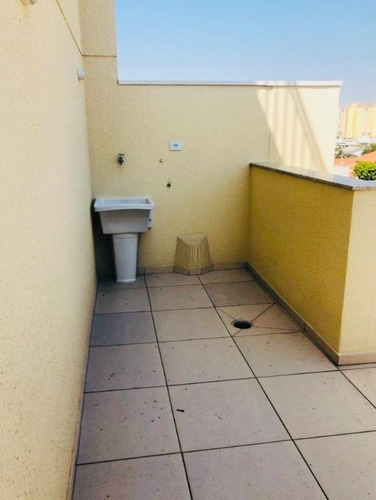 Cobertura Com 2 Dormitórios À Venda, 100 M² - Parque Novo Oratório - Santo André/sp - Co2724