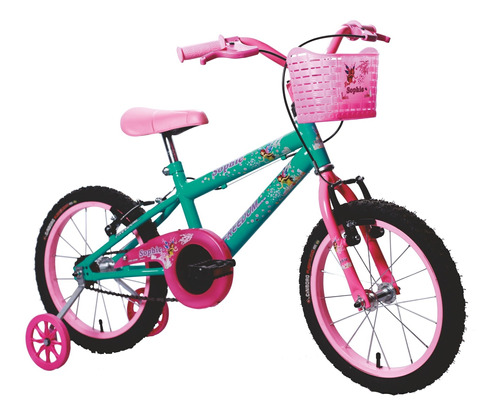 Bicicleta Infantil 6 A 8 Anos Princesas Mtb Sophie Feminina