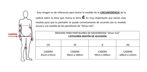 Imagen 3 de 3 de Mayón Leggins Mallón Algodón Ropa De Maternidad Embarazo