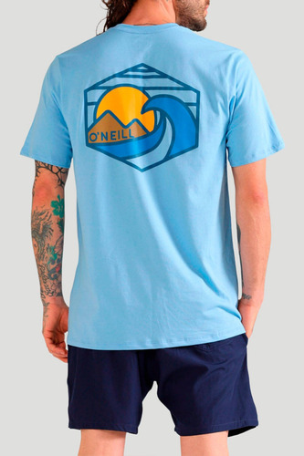 Camiseta Classic Glassy Hombre Azul -s Oneill
