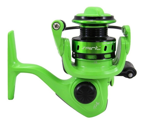 Molinete Saint Plus Truly 500 Verde Ultra Light Pesca C/nfe Lado da manivela Direito/Esquerdo