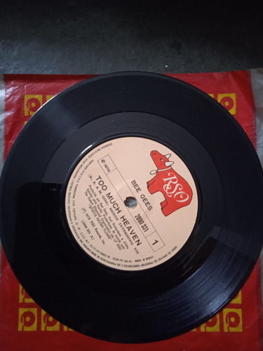 Imagem 3 de 4 de Lp Bee Gees 1979 - Too Much Heaven Rest Your Love On