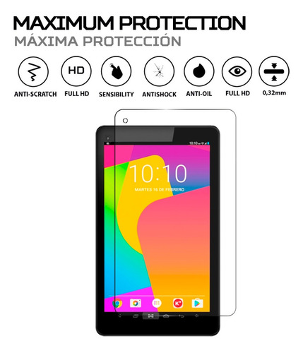 Protector Mica Pantalla Para Tablet Woxter N90