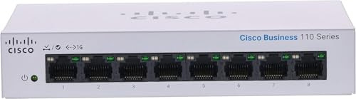 Switch Cisco Cbs110-8t-d De 8 Puertos Ge - High Performance