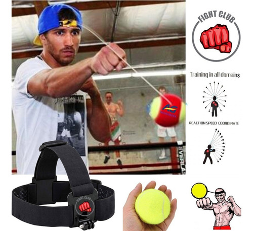 Boxeo Jab Reflex Premium C/s Guantes Foco Bolsa Agnovedades