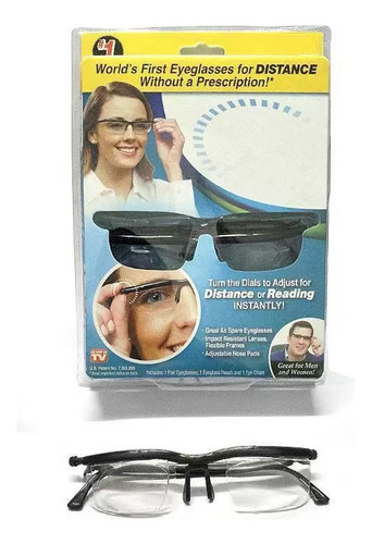 Lentes Gafas Ajustables Autograduables Estilo Lynses Cv Dirc