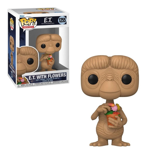 Funko Pop Et The Extraterrestrial Et With Flowers #1255 