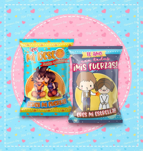 Bolsa Tipo Sabritas Imprimible 14 De Febrero