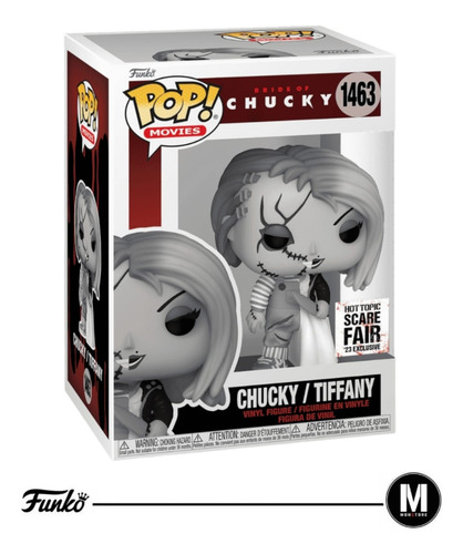 Funko Pop Chucky / Tiffany #1463 Hot Topic Scare Fair 23