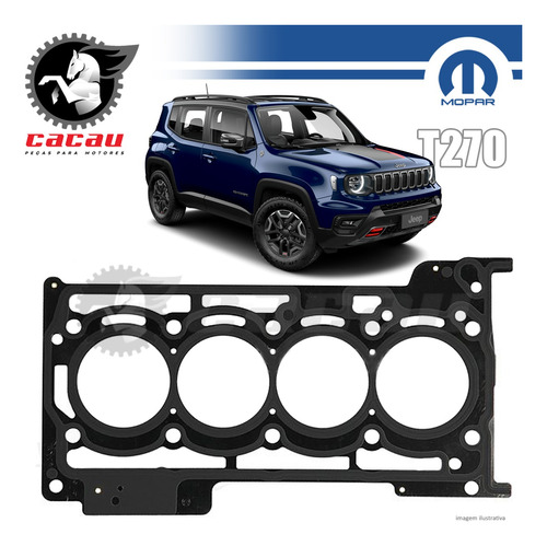 Junta Cabeçote Jeep Renegade 1.3 16v Turbo T270 | Original