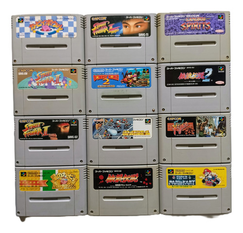Juegos Snes Para La Consola Super Famicom (Usado)