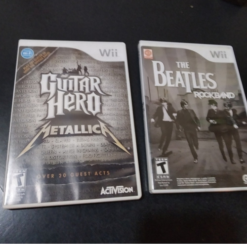 Juegos Para Wii - Guitar Hero - Rockband -