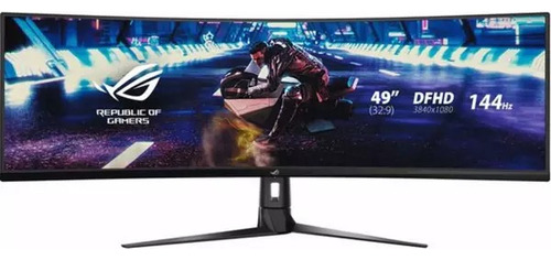 Asus Xg49vq Full Hd 49  Curved Va Lcd Gaming Monitor - Black